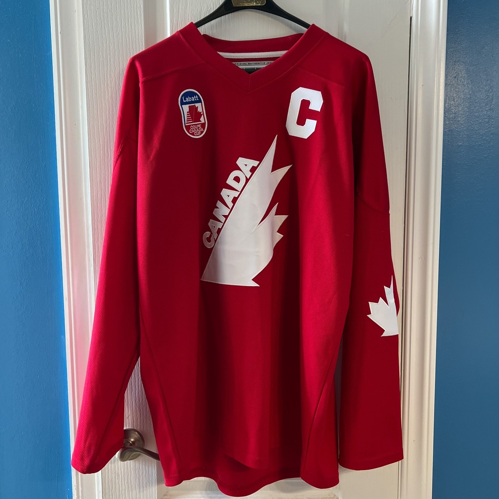 UNLC Wayne Gretzky Team Canada 1987 Canada Cup Hockey Jersey Red XL 99